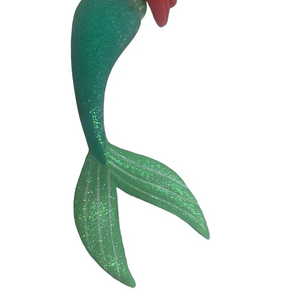 Little Mermaid Ariel Disney on Ice Figure Posable Plastic Glitter 8" - Picture 10 of 15
